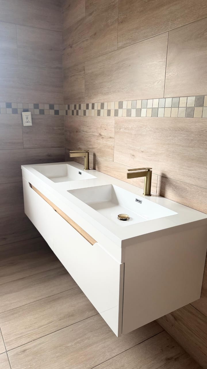 Bathroom renovation project